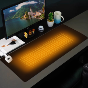 Usb Office Desktop Heating and Safe Heating Desk Mat Waterproof Two-speed Thermostatic Mouse Pad