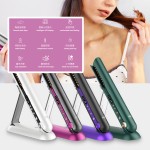 2-in-1 Rechargeable Personalized Hair Straightener/Curler Portable Wireless Electric Hair Styler for Household Use