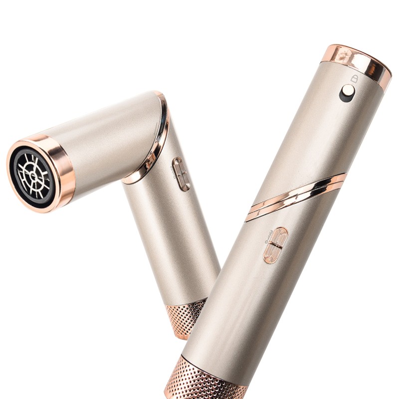 9 1 Salon Styling Hair Dryer Quality Aftermarket Quick Drying Foldable Hair Dryer Brush Electric Power Source for Household Use