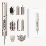 Professional Automatic Hot Air Styler Factory Brushless NTC Induction Negative Ions Hair Dryer Ceramic Straightener Electric