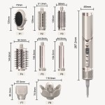 Professional Automatic Hot Air Styler Factory Brushless NTC Induction Negative Ions Hair Dryer Ceramic Straightener Electric