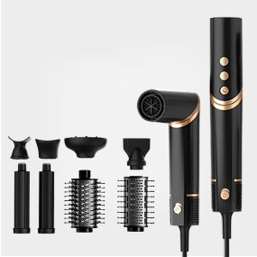 Professional Automatic One-Step Hair Straightener Dryer Ceramic Factory Brushless NTC Induction Negative Ions Negative Electric