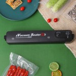 220V/110V塑料电动支架/台式真空封口机包装机黑色家用食品真空袋10个免费真空袋