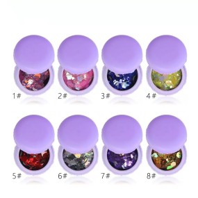 Custom Macaron Lip Balm Packaging Makeup Empty Cosmetic PP Colorful Small Pot