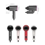 Professional 1000W Salon Hair Dryer High-Speed Electric Blower with Foldable Feature Household Hand Blow Dryer with Negative Ion