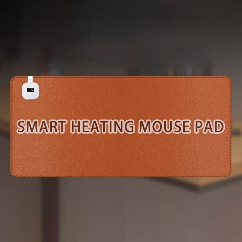 PC Players Winter Heated Mouse Pad Warm Wrist Heated Mouse Pad Gaming Mouse Pad Office and Home