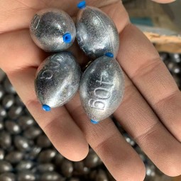 Olive Iron Fishing Sinkers Manufacturer - New Arrivals Casting Running Oval Hollow