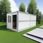 Prefabricated Tiny House Manufacturer - Foldable 2 Storey Ready Made Mini Villa