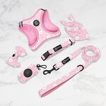 Step-in Dog Harness Manufacturer - Air Mesh Plaids Tweed Adjustable Training Vest