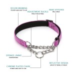 Martingale Dog Collar Manufacturer - Stainless Steel Chain Reflective Nylon Fabric