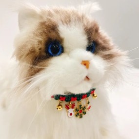 Christmas Cat Collar Manufacturer - OKKPETS Sustainable New Year Kitten Necklace