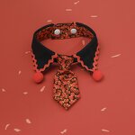 Halloween Christmas Pet Collar Set Manufacturer - Wholesale Custom Bow Tie Xmas Party