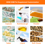 Dog Skin & Coat Soft Chews Manufacturer - OKKPETS Wholesale Salmon Oil Treats OEM