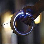 Automatic Retractable Dog Leash Manufacturer - New Design LED Outdoor Training UFO