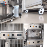 Pet ICU Cage Manufacturer - DRH Stainless Steel Thermal Control Oxygen-Ready