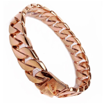 Stainless Steel Dog Collar Manufacturer - Factory Wholesale 32MM Biothan Metal Gold