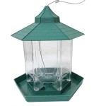 Window Bird Feeder Manufacturer - Plastic Green Hanging Hot Sale Viewing Birdhouse