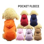 Dog Cat Hoodie Manufacturer - Multi-Color Luxury Warm Coat Cotton with Pocket