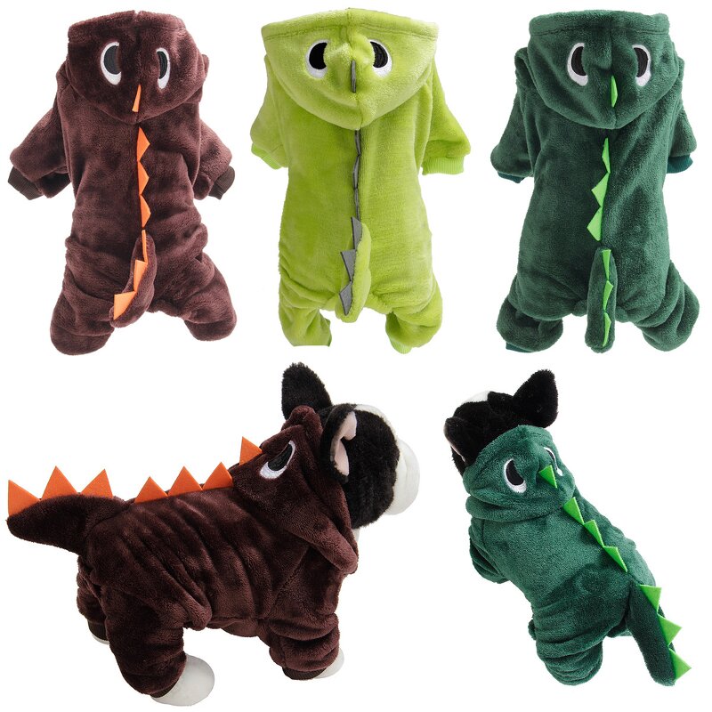 Dinosaur Dog Coat Manufacturer - Factory Direct Sales Warm Winter Clothes