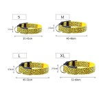 Rechargeable LED Dog Collar Manufacturer - Luminous Fluorescent Nylon Safety