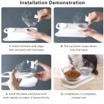 Elevated Cat Food Bowl Manufacturer - Eco Friendly 15 Degree Tilted Neck Protection