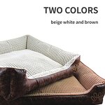 Removable Washable Pet Bed Manufacturer - High Class Luxury Eco-friendly Kennel