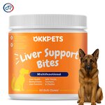 Dog Liver Health Soft Chews Manufacturer - OKKPETS Natural Milk Thistle Extract Detox