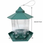 Window Bird Feeder Manufacturer - Plastic Green Hanging Hot Sale Viewing Birdhouse