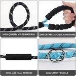 Strong Dog Leash Manufacturer - Wholesale Reflective Soft Handle Nylon Rope