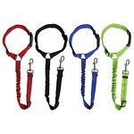 Dog Cat Safety Seat Belt Manufacturer - New Design Reflective Heavy Duty Bungee