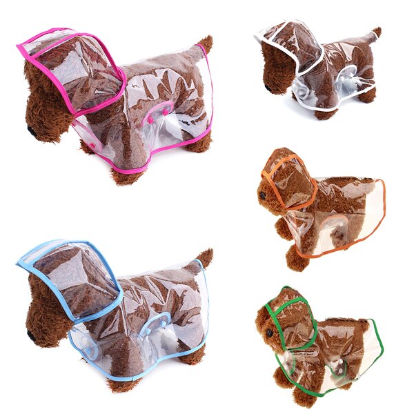 Dog Raincoat Manufacturer - Factory Wholesale Discount Pink with Harness