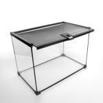 Glass Reptile Enclosure Manufacturer - DRH Rainforest Tank with Ventilation Mesh Locks