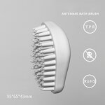 Pets Fur Hair Removal Comb Manufacturer - Soft Rubber Massage Brush Grooming