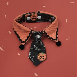 Halloween Christmas Pet Collar Set Manufacturer - Wholesale Custom Bow Tie Xmas Party