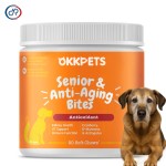 Senior Dog Anti-Aging Supplement Manufacturer - OKKPETS Premium Soft Chews Nutritional