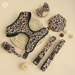 Personalized Dog Harness Set Manufacturer - Customize Luxury with Poop Bag Bandana