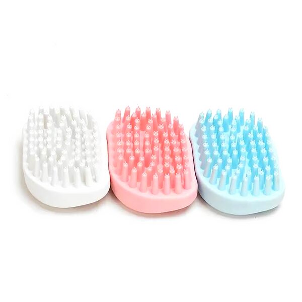 Pets Fur Hair Removal Comb Manufacturer - Soft Rubber Massage Brush Grooming