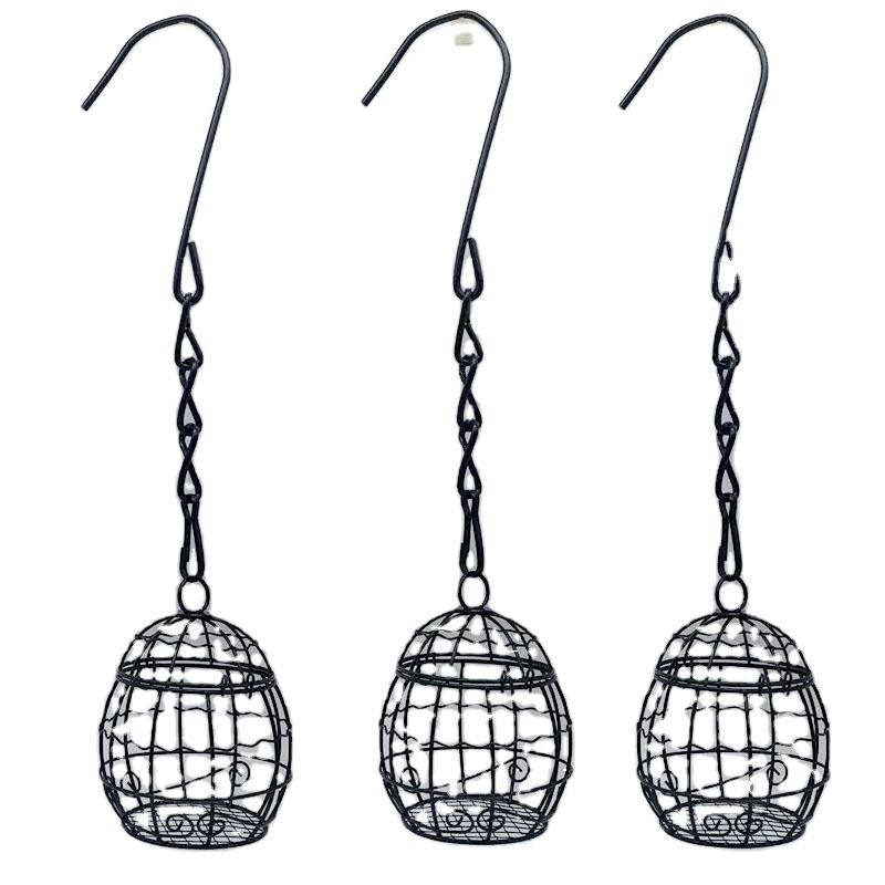 Birdcage Bird Feeder Manufacturer - Wedding Decoration Iron Candy Box Outdoor Hanging