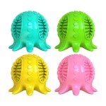 Dog Dental Care Toy Manufacturer - Interactive Octopus Eco-friendly Squeaky Toothbrush