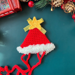 Christmas Pet Hat Scarf Manufacturer - Dog Bandana Knitted Fall Winter Holiday