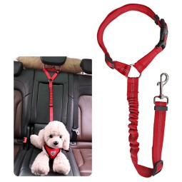 Dog Cat Safety Seat Belt Manufacturer - New Design Reflective Heavy Duty Bungee