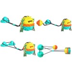 Dog Dental Chew Toy Set Manufacturer - Interactive Rope Hollow Rubber Treat Feeder