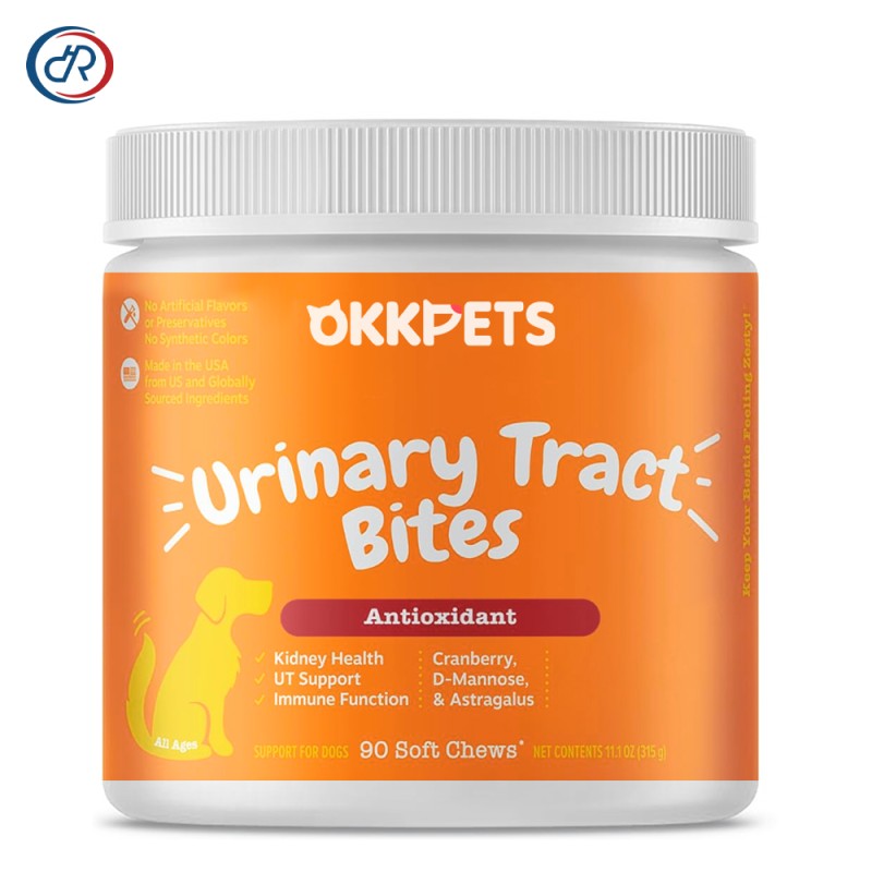 Pet Urinary Tract Soft Chews Manufacturer - OKKPETS Factory Wholesale Cranberry Supplement