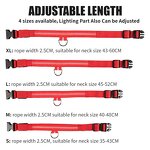 LED Dog Collar Manufacturer - Night Safety Flashing Glow in the Dark QR Code