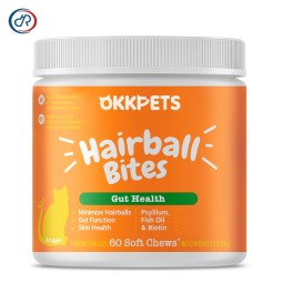Cat Hairball Remove Soft Chew Manufacturer - OKKPETS Custom Treats for Digestive Health