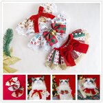 Christmas Cat Bib Bandana Set Manufacturer - Factory Wholesale Cute with Bow Tie