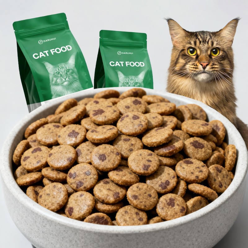 Kitten Growth Dry Food Manufacturer - DRH Wholesale DHA Small Kibble Balanced Vitamins