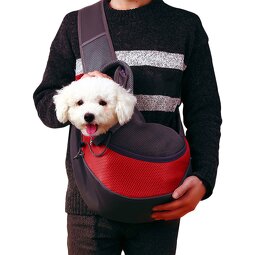 Soft Mesh Pet Carrier Manufacturer - Outdoor Portable Dog Cat Travel Shoulder Bag