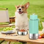 Portable Dog Water Bottle Manufacturer - 32OZ Stainless Steel Outdoor Travel