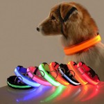 Rechargeable LED Dog Collar Manufacturer - Luminous Fluorescent Nylon Flashing